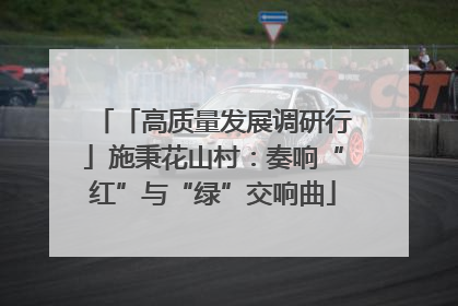 「高质量发展调研行」施秉花山村：奏响“红”与“绿”交响曲