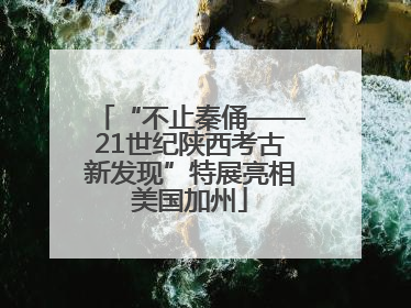 “不止秦俑——21世纪陕西考古新发现”特展亮相美国加州