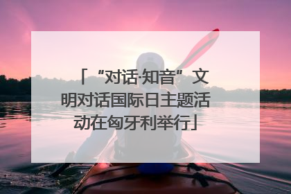 “对话·知音”文明对话国际日主题活动在匈牙利举行