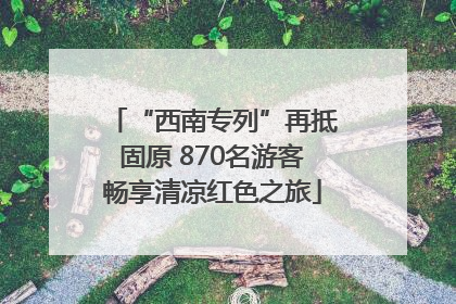 “西南专列”再抵固原 870名游客畅享清凉红色之旅