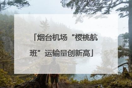 烟台机场“樱桃航班”运输量创新高