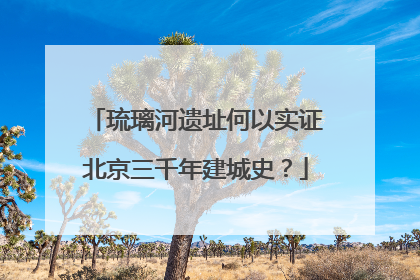 琉璃河遗址何以实证北京三千年建城史？