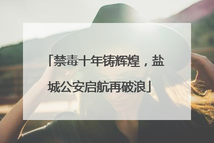 禁毒十年铸辉煌，盐城公安启航再破浪