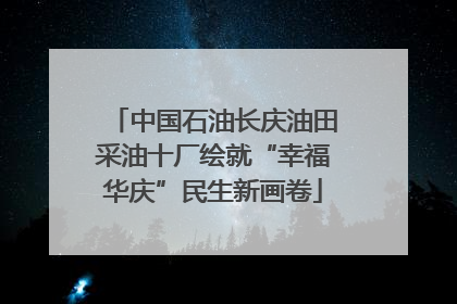 中国石油长庆油田采油十厂绘就“幸福华庆”民生新画卷