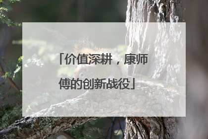 价值深耕，康师傅的创新战役
