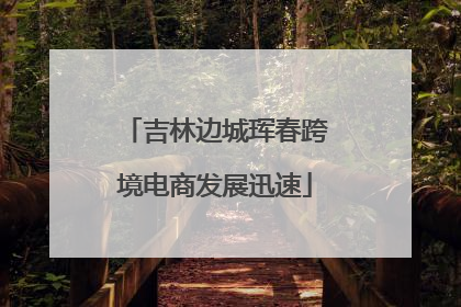 吉林边城珲春跨境电商发展迅速