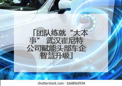 团队练就“大本事” 武汉霍尼特公司赋能头部车企智慧升级