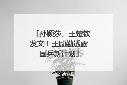 孙颖莎、王楚钦发文！王励勤透露国乒新计划