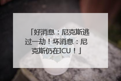 好消息：尼克斯逃过一劫！坏消息：尼克斯仍在ICU！