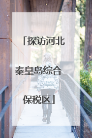 探访河北秦皇岛综合保税区