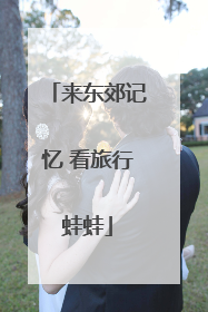 来东郊记忆 看旅行蛙蛙