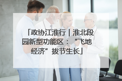 政协江淮行｜淮北段园新型功能区：“飞地经济”拔节生长