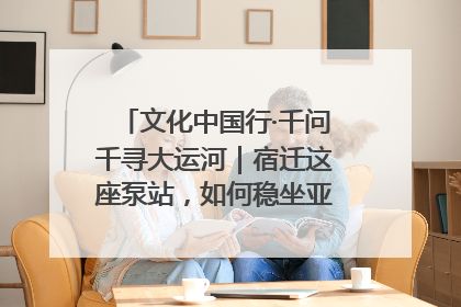 文化中国行·千问千寻大运河｜宿迁这座泵站，如何稳坐亚洲第一宝座？