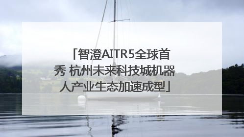 智澄AITR5全球首秀 杭州未来科技城机器人产业生态加速成型