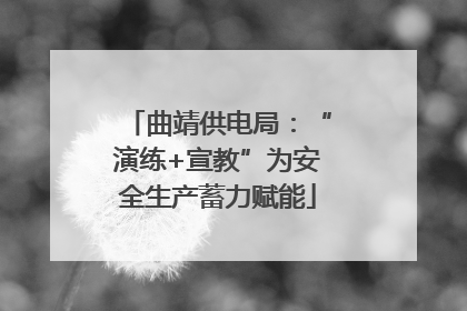 曲靖供电局：“演练+宣教”为安全生产蓄力赋能