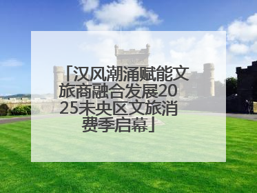 汉风潮涌赋能文旅商融合发展2025未央区文旅消费季启幕