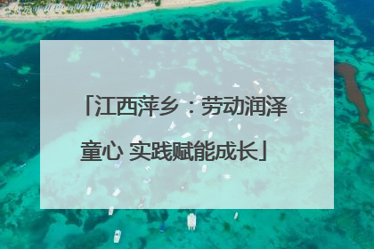 江西萍乡：劳动润泽童心 实践赋能成长