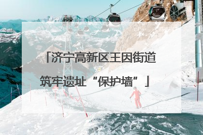 济宁高新区王因街道筑牢遗址“保护墙”