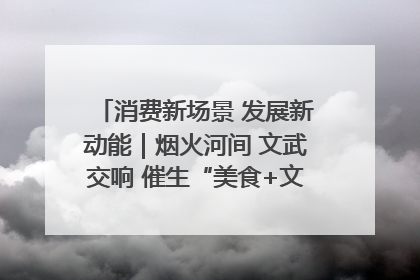 消费新场景 发展新动能｜烟火河间 文武交响 催生“美食+文化”消费新场景