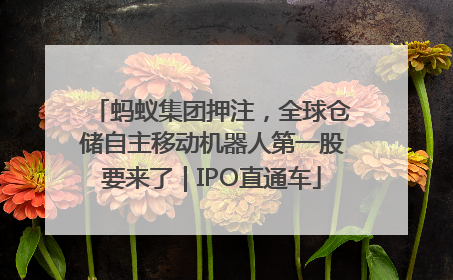 蚂蚁集团押注，全球仓储自主移动机器人第一股要来了｜IPO直通车