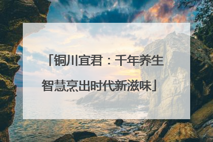 铜川宜君：千年养生智慧烹出时代新滋味