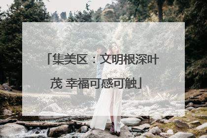 集美区：文明根深叶茂 幸福可感可触