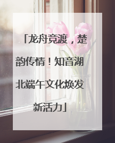 龙舟竞渡，楚韵传情！知音湖北端午文化焕发新活力