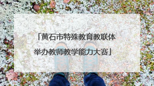 黄石市特殊教育教联体举办教师教学能力大赛
