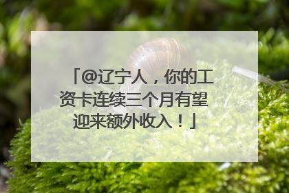 @辽宁人，你的工资卡连续三个月有望迎来额外收入！